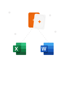 Esporta in Excel / Word